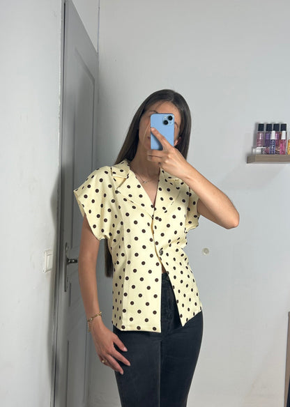 Veste à pois