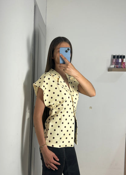 Veste à pois